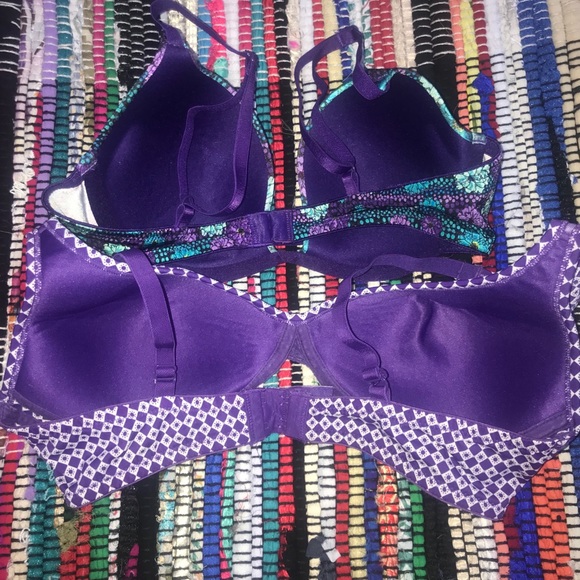 36C Purple Bra Lot Bundle - Picture 2 of 3